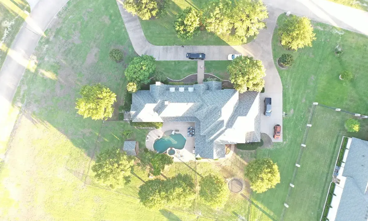 New shingle roof installation on a home in Cypress Gardens