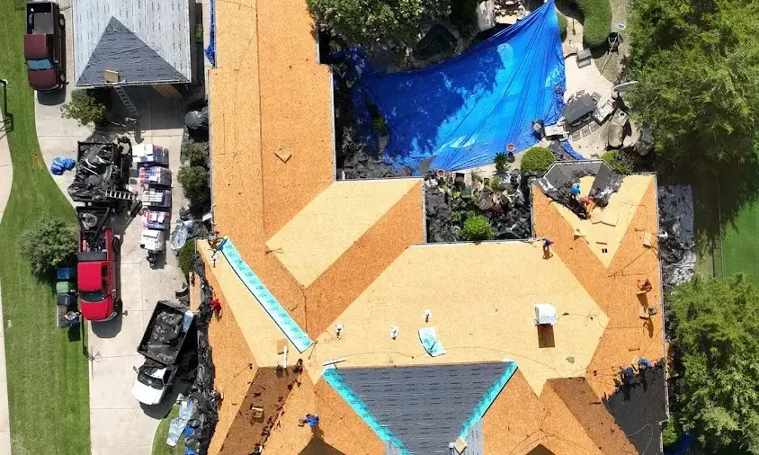 Professional Metal Roof Repair being performed in Cypress Gardens
